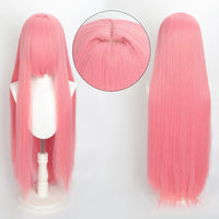 100cm Colourful Wig Long Staight Cosplay Anime Costume Party Wigs Synthetic Heat Resistant Wig