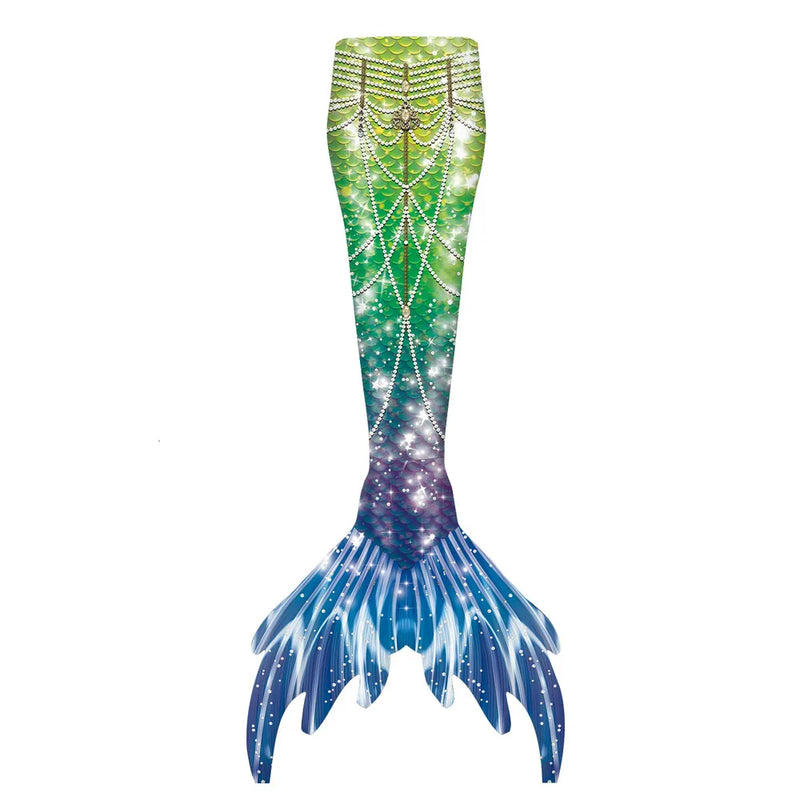 Swimming Mermaid Tail Cosplay Costume Children Party Gift Fantasy Swimsuit Beach Swimwear Kids Adult 2025 New Summer Season