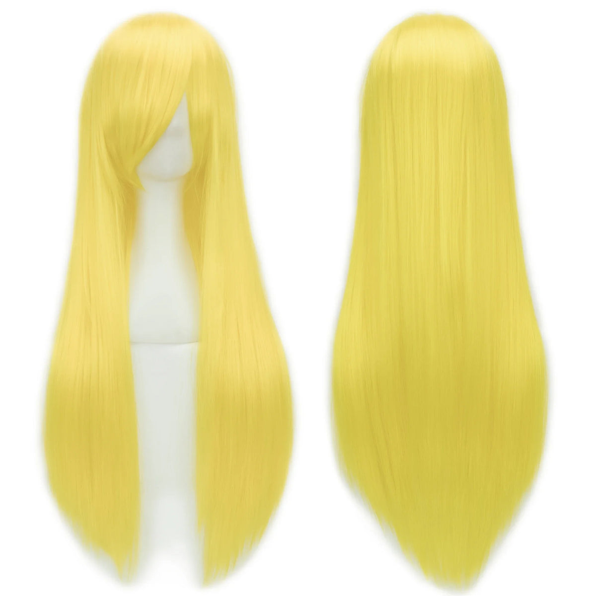 80cm Long Straight Cosplay Wig Synthetic Heat Resistant Wig for Women Party Costume Hair