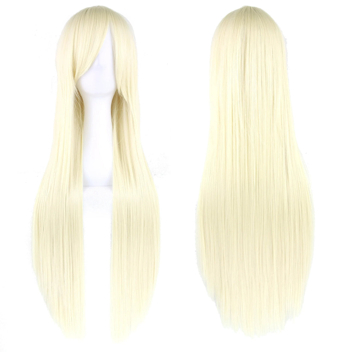 80cm Long Straight Cosplay Wig Synthetic Heat Resistant Wig for Women Party Costume Hair