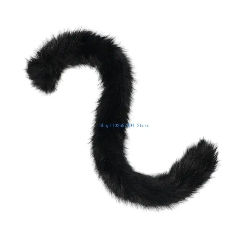 N7YF Animal Tail Cats Tail Electric Wagging Tail Tail Anime Cosplay Accessories