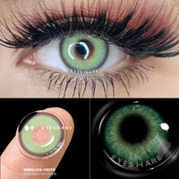 EYESHARE Color Contact Lenses for Eyes Cosmetic Color Lenses Green Color Contact Lenses Eye Cosmetic Color Lens Eyes Beauty Eyes