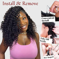 Deep Wave Human Hair for Crochet Braids – Pre-Separated