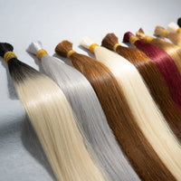 Straight Human Hair Bulk for Braiding | No Weft