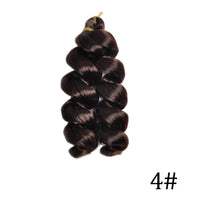 French Loose Curly Braiding Hair12Inch Synthetic French Curl Braiding Hair Extensions Pre Stretched Deep Wavy Twist Crochet Hair