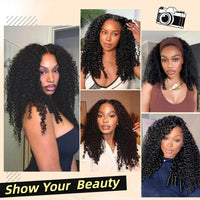 Burmese Curly Human Hair for Crochet Braids – Invisible Knot