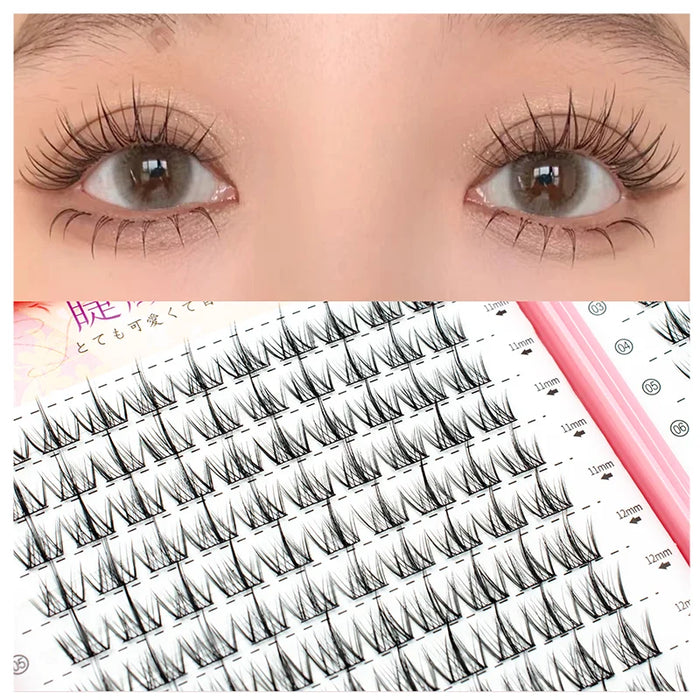 Eyeslash book 32Row Extension Personal Professional Individual Cluster Grafting Wholesale Sweet Large Capacity Flowerknow Makeup