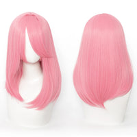 18 Inch Extra Long Straight Hair Wig With Bangs Synthetic Heat-Resistant Suitable For Women Cosplay Wigs