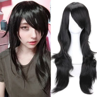 Cosplay Anime Long Wavy Pink Blue Red Blonde Black Green White Brown Cosplay Wig Synthetic Wig