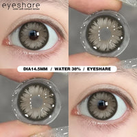 EYESHARE 1Pair Colored Contact Lenses for Eyes White Cosplay Lenses Red Anime Lenses Pink Colored Lens Yearly Blue Eye Contact