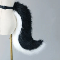 Plush Fox Tail Cosplay Accessory – Adjustable Belt Waist Tail for Costume Parties