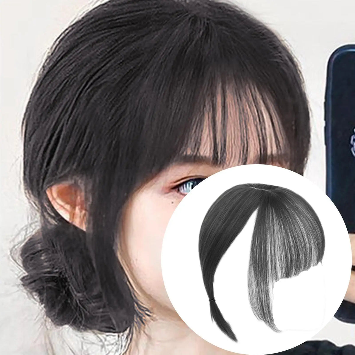 Bangs Hair Clip in Fringe Topper Hair Extensions for Daily Use Party Cosplay