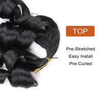 French Curly Braiding Hair Loose Wavy Bouncy French Curl Braiding Hair Extensions Synthetic Croch