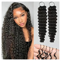 Deep Wave Human Hair for Crochet Braids – Pre-Separated