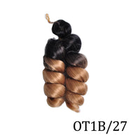 French Loose Curly Braiding Hair12Inch Synthetic French Curl Braiding Hair Extensions Pre Stretched Deep Wavy Twist Crochet Hair