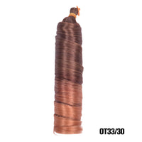 French Curls Braiding Hair Extensions Synthetic Hair Loose Wave Spiral Curl Braids High Temperature Ombre Pre Stretched Hair