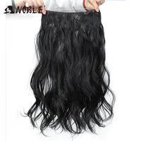 20-Inch Wavy Synthetic Halo Hair Extension with Clips