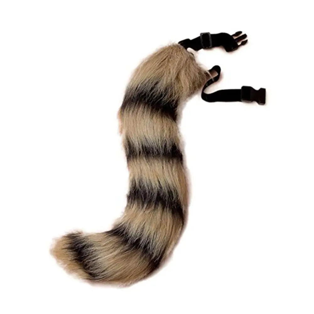 Plush Halloween Cosplay Accessories Adjustable Long Tail Halloween Animal Cosplay Props Cute Outfit Animal Cosplay Props Adult