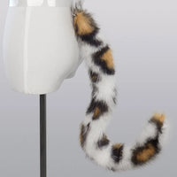 Plush Wolf Tail Cosplay Accessory – Long Faux Fur Tail with Adjustable Belt