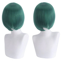 Short Cosplay Bob Wig – Face Contouring Thick Synthetic Hair Wig, Colorful Heat Resistant Fiber Wig