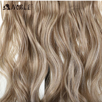 20-Inch Wavy Synthetic Halo Hair Extension with Clips