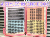 Mix 32Rows Eyeslashes Extension Personal Professional Individual Cluster Grafting Wholesale Large Capacity Flowerknow Makeup