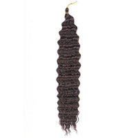 Deep Wave Crochet Hair Synthetic Passion Twist Braiding Hair Extension Afro Curls Water Wave Deep Twist Braid Hair Ocean Wave