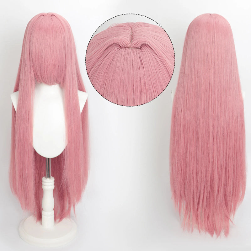 100cm Colourful Wig Long Staight Cosplay Anime Costume Party Wigs Synthetic Heat Resistant Wig