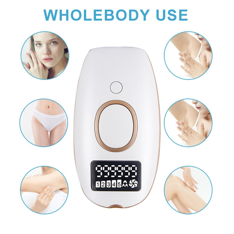 Beutyone Flashes Laser Hair Removal Epilator For Women