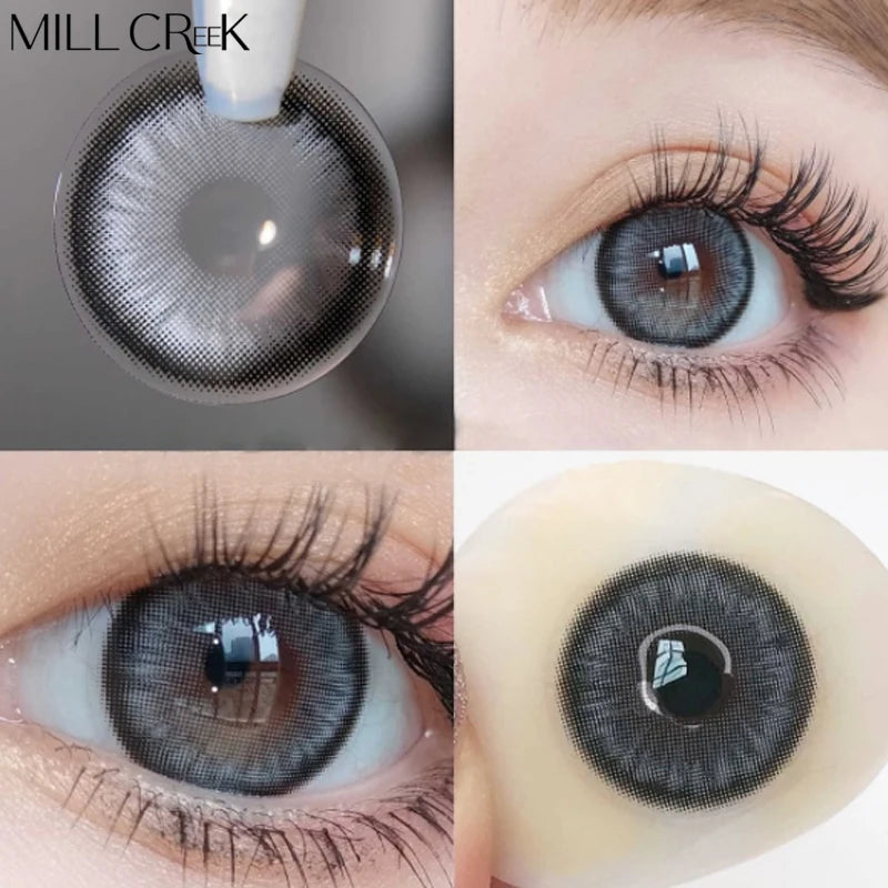 Colored Beautiful Pupil Contact Lenses Myopia Cosmetic for Eyes Artificial pupil Degree Contact  lens Prescription YMX