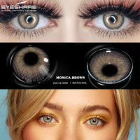 EYESHARE 2pcs Yearly Color Lens Eyes KING Series Color Contact Lens For Eyes Beauty Contact Lenses Eye Cosmetic Color Lens Eyes