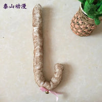 Plush Cat Tail Cosplay Accessory – Cute Anime Lolita Maid Style with Bells, Handmade Costume Prop