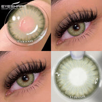 EYESHARE Color Lens Eyes 2pcs Natural Color Contact Lenses For Eyes Yearly Beauty Contact Lenses Eye Cosmetic blue Color Lens