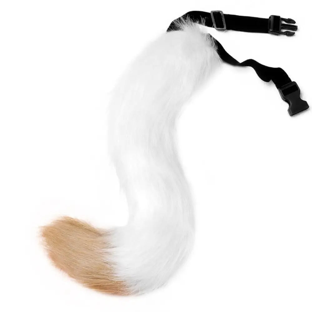 Plush Halloween Cosplay Accessories Adjustable Long Tail Halloween Animal Cosplay Props Cute Outfit Animal Cosplay Props Adult