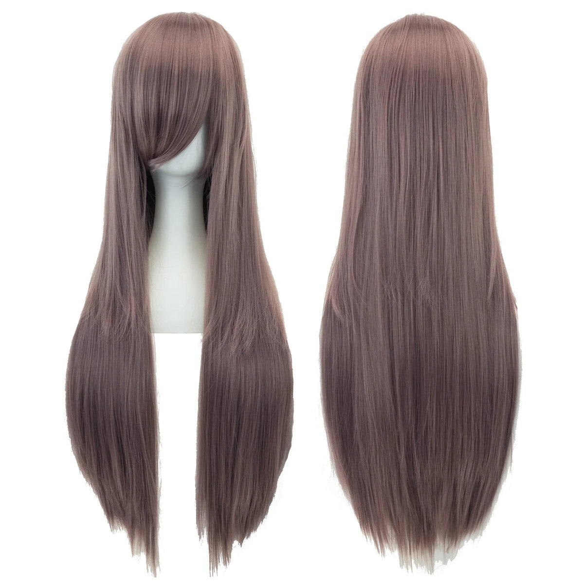 80cm Long Straight Cosplay Wig Synthetic Heat Resistant Wig for Women Party Costume Hair
