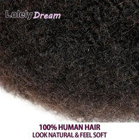 Afro Kinky Remy Human Hair Bulk for Braids & Dreadlocks – 50g