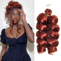 12Inch French Curls Braiding Hair Extensions Synthetic Hair Loose Deep Wave Crochet Braids Pre Stretched Spiral Curly for Women