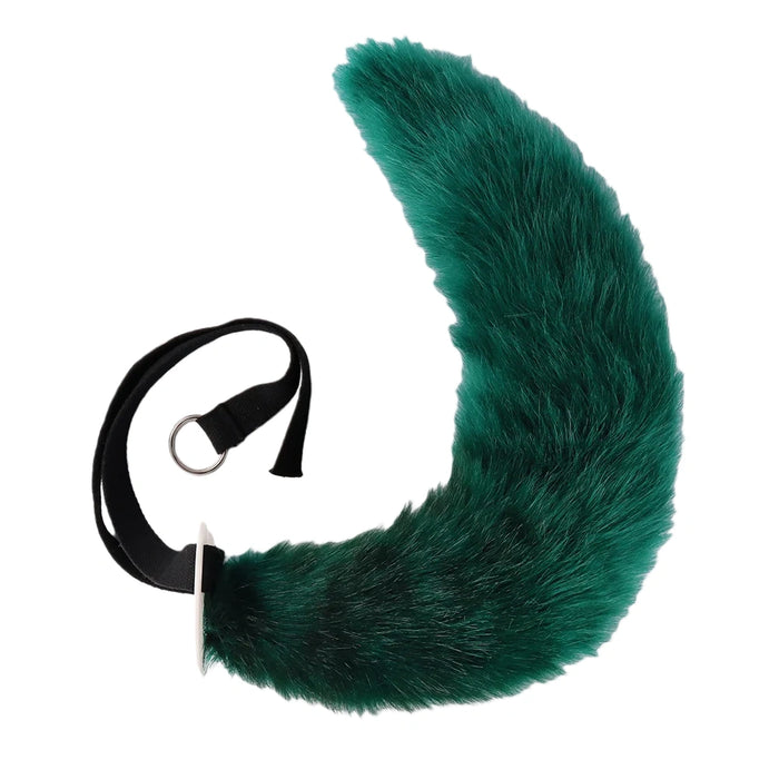 Cosplay Plush Ears And Tail Headband Anime Exhibition Cos Masquerade Dress Up Plush Animal Ears And Tail Accessories New 2025