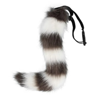 Plush Fox Tail Cosplay Accessory – 50cm Faux Fur Animal Tail with Waist Belt