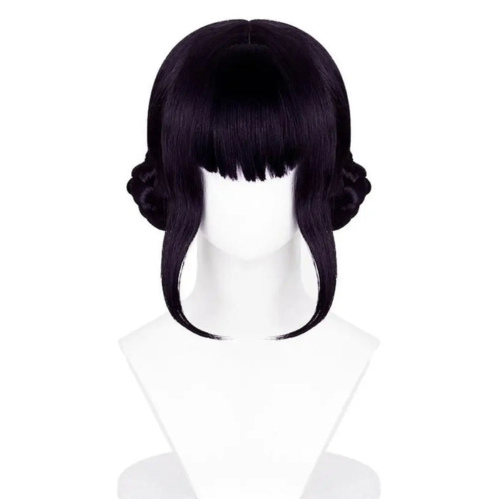 Cosplay Wigs Purple Long Hair Cosplay Wig With Full Head Cover Christmas Party Costume Demon Hunters Anime Prop