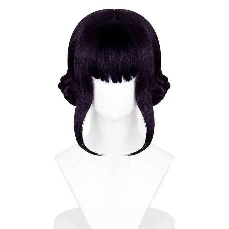 Cosplay Wigs Purple Long Hair Cosplay Wig With Full Head Cover Christmas Party Costume Demon Hunters Anime Prop
