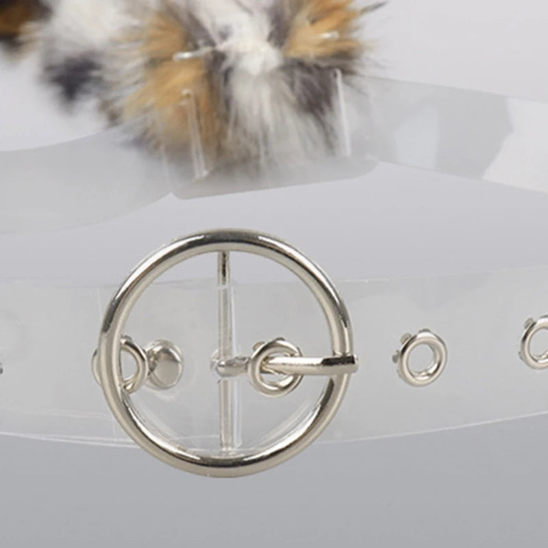 Plush Wolf Tail Cosplay Accessory – Long Faux Fur Tail with Adjustable Belt