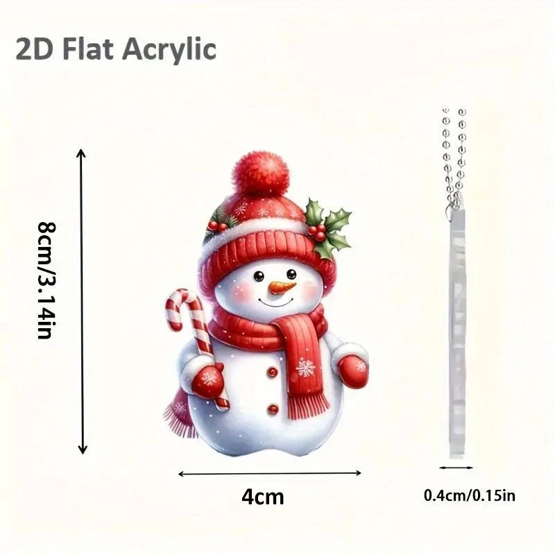 Christmas LED Light Wooden House Luminous Cabin Christmas Decorations Home Decor Night Lamp Pendant Prop LED Candle Gift