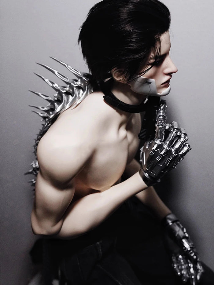 The Punk Gothic Large Dragon Spine Necklace, A Niche Design, Is A Jewelry Accessory For Both Men And Women's Carnival