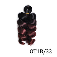 French Loose Curly Braiding Hair12Inch Synthetic French Curl Braiding Hair Extensions Pre Stretched Deep Wavy Twist Crochet Hair
