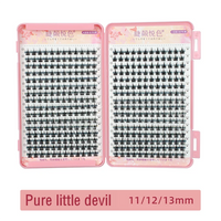 Eyeslash book 32Row Extension Personal Professional Individual Cluster Grafting Wholesale Sweet Large Capacity Flowerknow Makeup