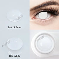 OVOLOOK-1 Pair/2pcs Lenses Cosplay Anime Contact Lenses for Eyes Vision Correction Comestic Myopia Prescription Contact Lenses