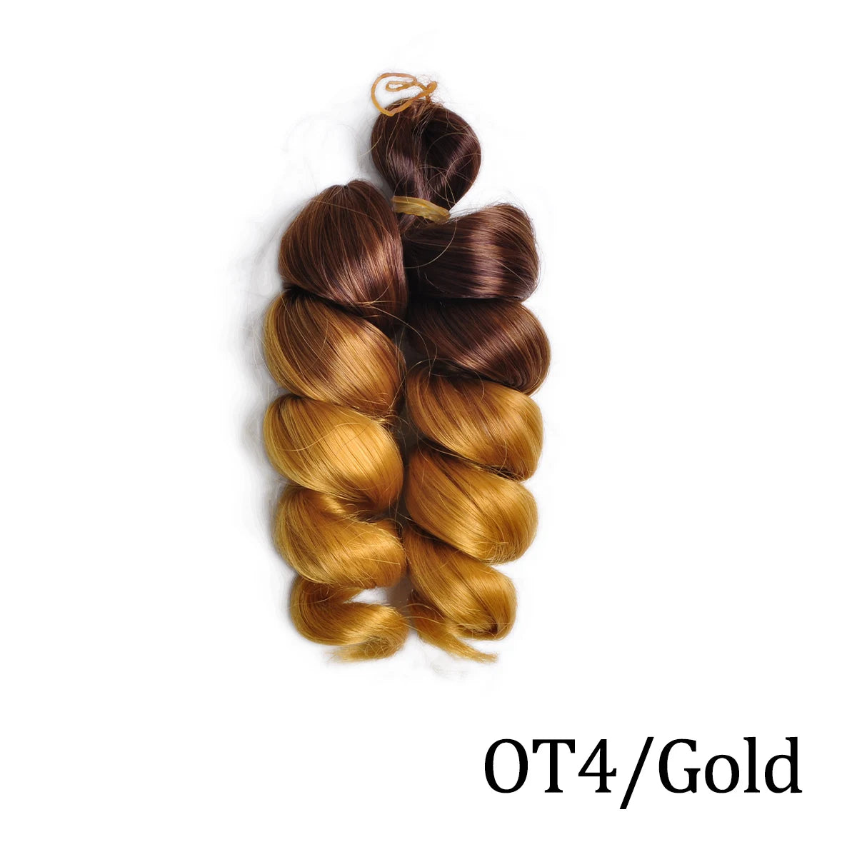 Loose Curly 12″ Pre-Stretched Wavy Braiding Hair – Easy Crochet / Box Braid Bulk (Natural-Curl, Low Shedding)