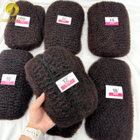 4C Afro Kinky Human Hair Bulk for Braiding