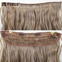 20-Inch Wavy Synthetic Halo Hair Extension with Clips